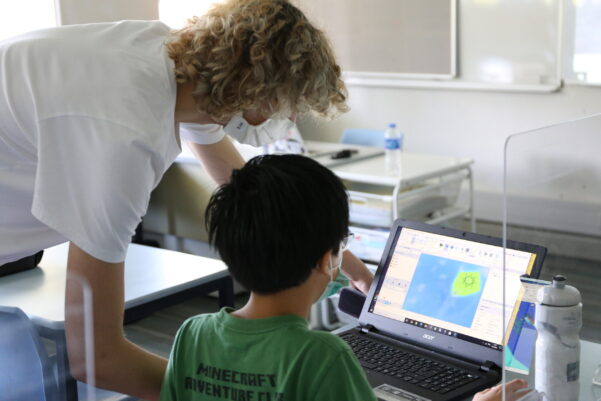 coding with teacher