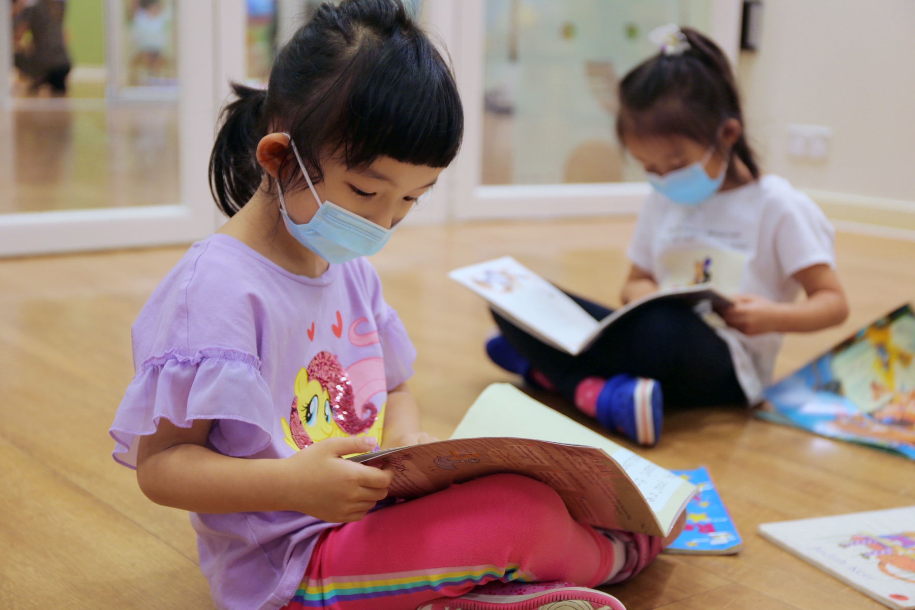 Young Students Reading